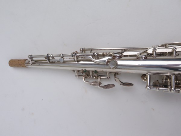 Saxophone soprano Selmer Super Balanced Action transitionnel mark 6 argenté (11)