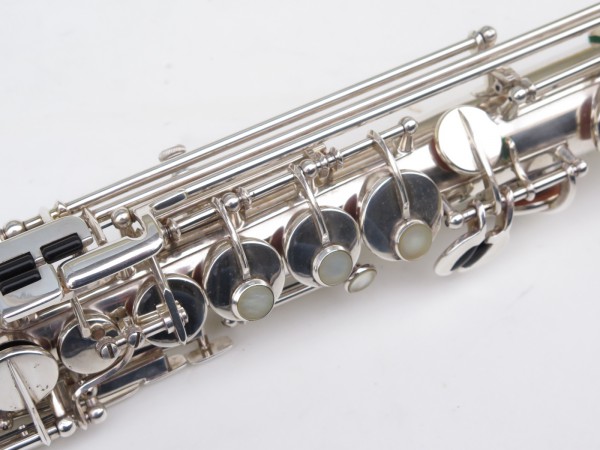 Saxophone soprano Selmer Super Balanced Action transitionnel mark 6 argenté (2)