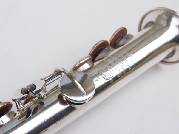 Saxophone soprano Selmer Super Balanced Action transitionnel mark 6 argenté (7)