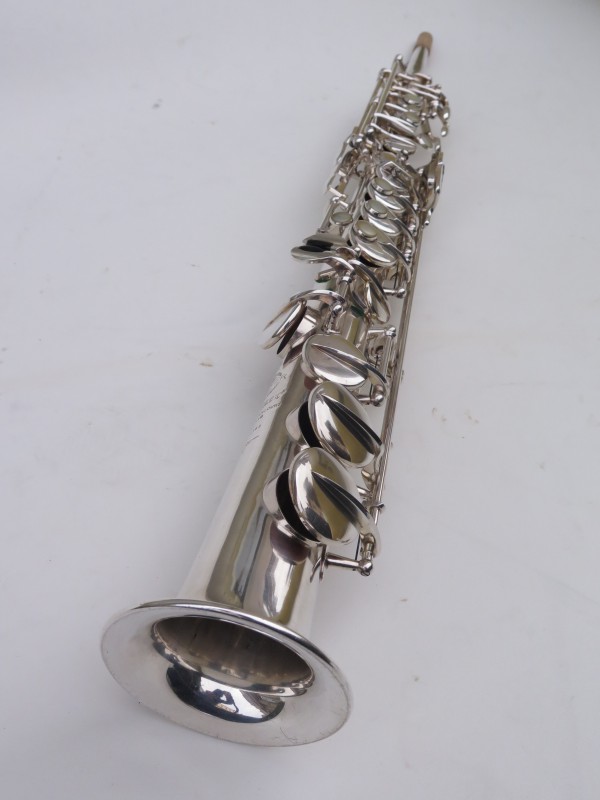 Saxophone soprano Selmer Super Balanced Action transitionnel mark 6 argenté (9)