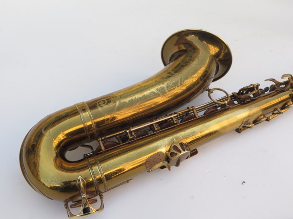 Saxophone ténor Selmer balanced action verni gravé (10)