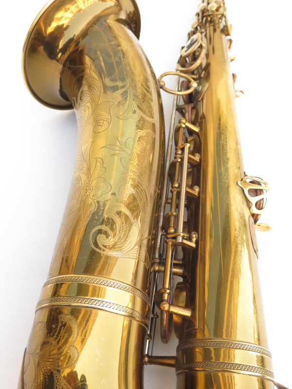 Saxophone ténor Selmer balanced action verni gravé (2)