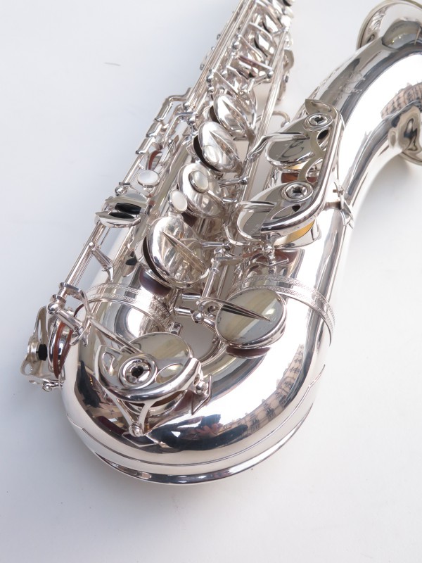 Saxophone ténor Selmer Mark 6 argenté pavillon plaqué or (6)