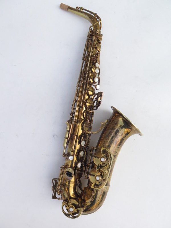Saxophone alto Buffet Crampon verni gravé (10)