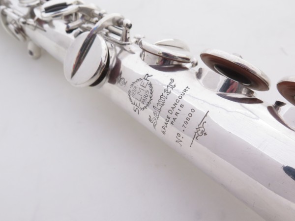 Saxophone soprano Selmer Mark 6 argenté (1)