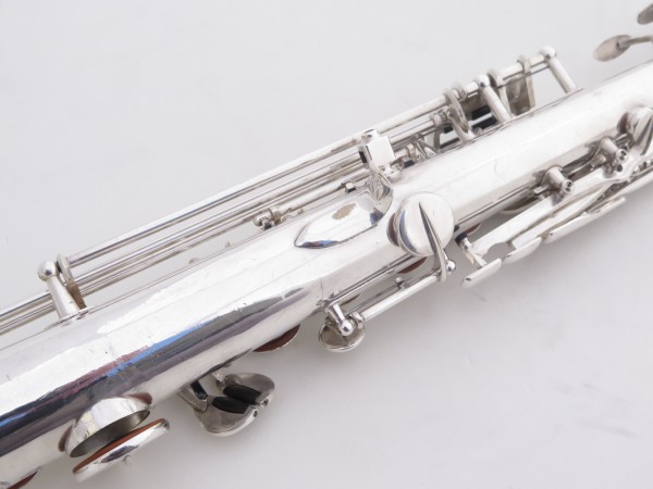 Saxophone soprano Selmer Mark 6 argenté (16)