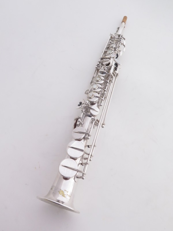 Saxophone soprano Selmer Mark 6 argenté (9)