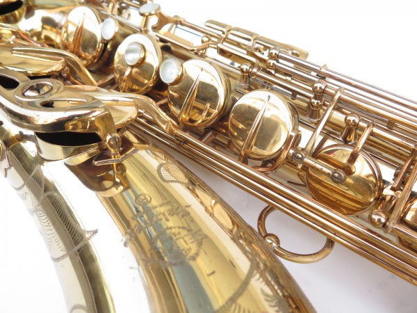 Saxophone ténor Selmer Mark 6 verni gravé (11)