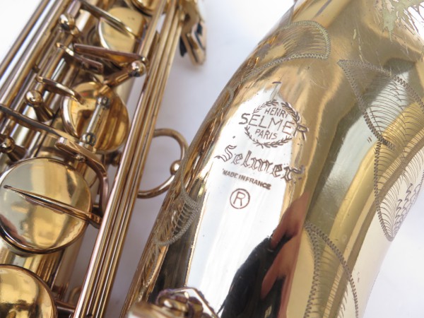 Saxophone ténor Selmer Mark 6 verni gravé (5)