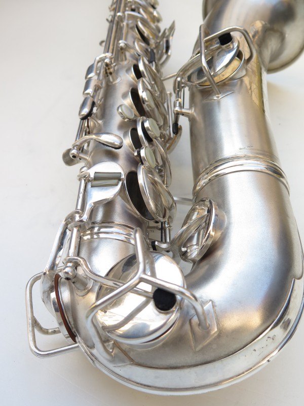 Saxophone C Melody Conn New Wonder 2 argenté sablé (16)