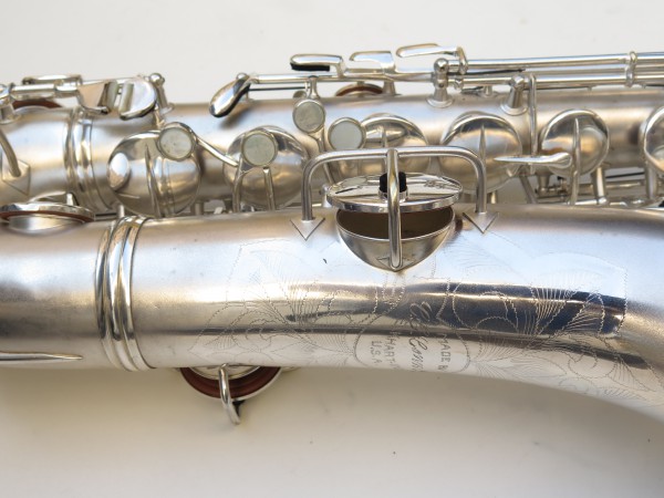 Saxophone C Melody Conn New Wonder 2 argenté sablé (9)