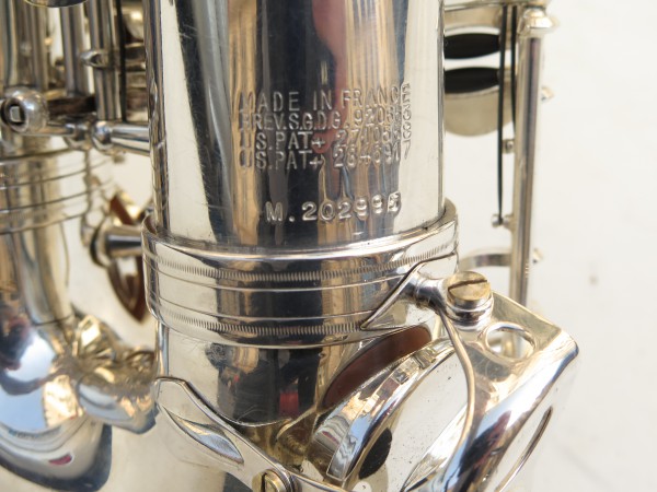 Saxophone alto Selmer Mark 6 argenté (6)