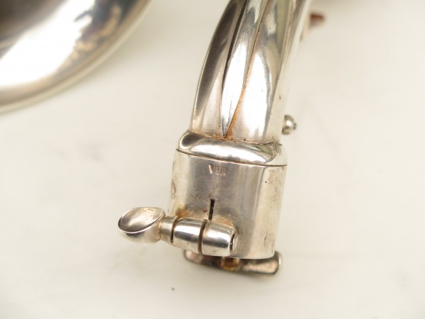 Saxophone alto Conn 6M 8 US Army argenté sablé ladyface (26)