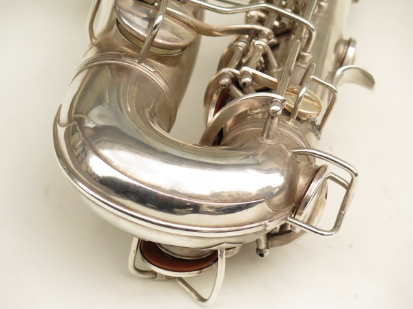Saxophone alto Conn 6M 8 US Army argenté sablé ladyface (3)