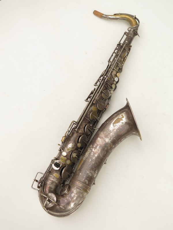 Saxophone ténor Selmer Cigar cutter argenté (15)