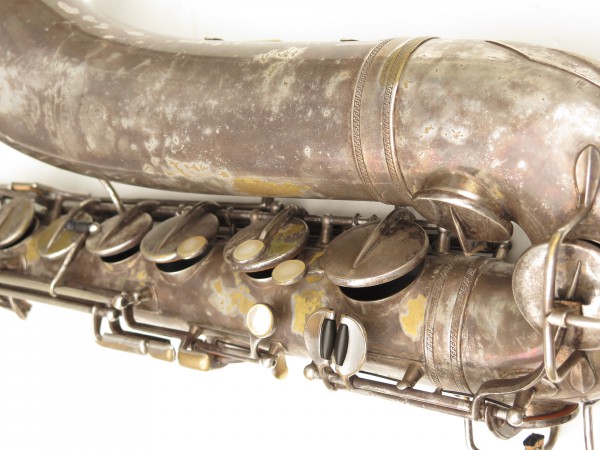 Saxophone ténor Selmer Cigar cutter argenté (2)
