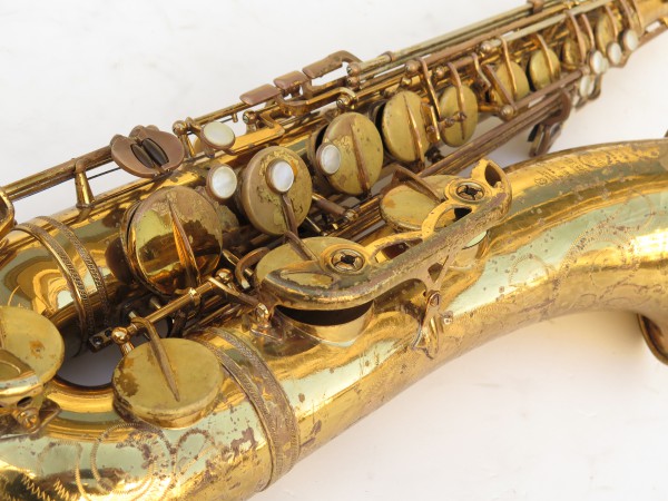 Saxophone ténor Selmer Mark 6 verni gravé (8)