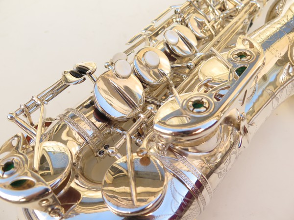 Saxophone alto Selmer Super Balanced Action argenté gravé (20)