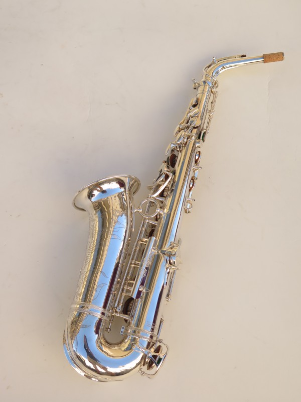 Saxophone alto Selmer Super Balanced Action argenté gravé (5)