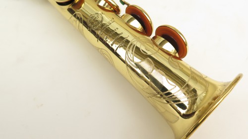 Saxophone soprano Selmer Mark 6 verni gravé (1)