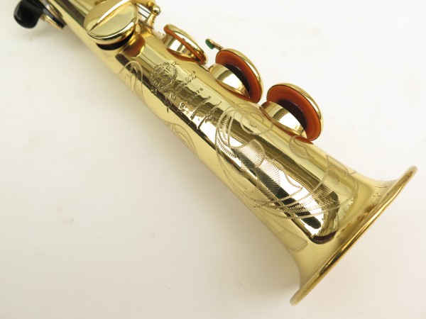 Saxophone soprano Selmer Mark 6 verni gravé (1)