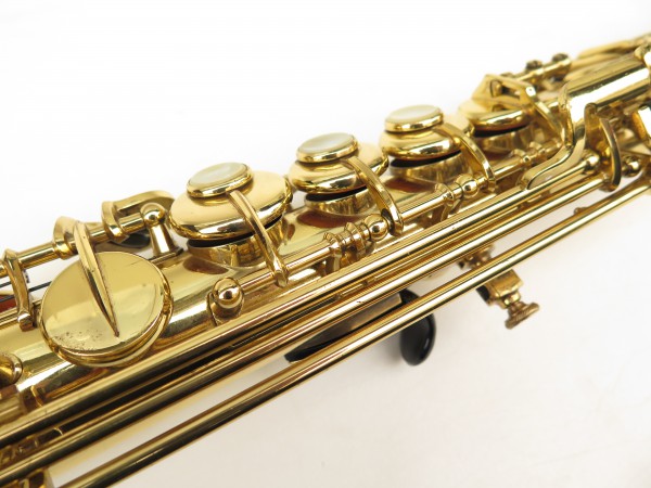 Saxophone soprano Selmer Mark 6 verni gravé (10)