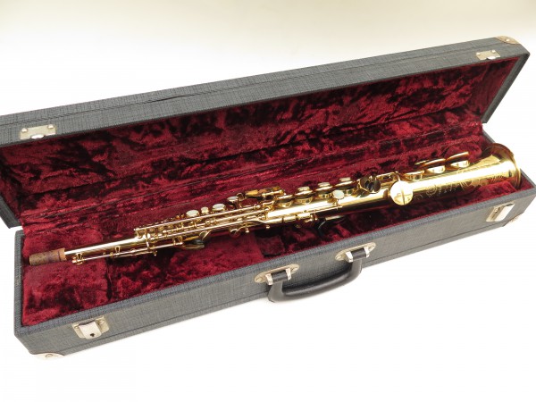 Saxophone soprano Selmer Mark 6 verni gravé (17)