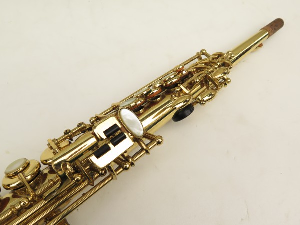 Saxophone soprano Selmer Mark 6 verni gravé (4)