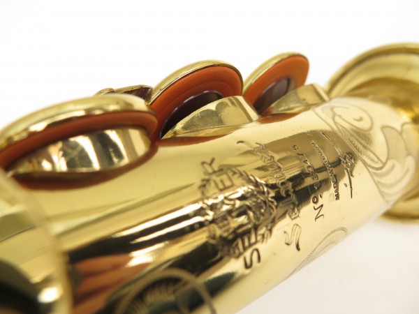 Saxophone soprano Selmer Mark 6 verni gravé (7)