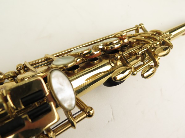 Saxophone soprano Selmer Mark 6 verni gravé (9)