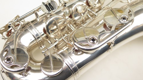 Saxophone ténor Selmer Mark 6 argenté (1)