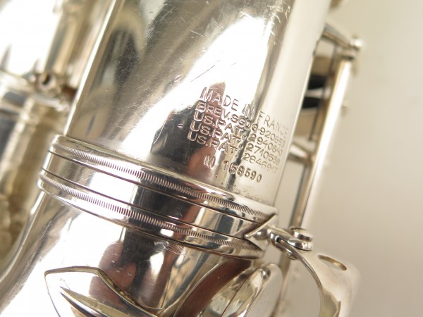 Saxophone ténor Selmer Mark 6 argenté (5)