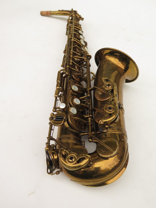 Saxophone alto Selmer Super Balanced Action verni gravé (17)