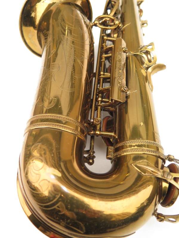 Saxophone alto Selmer Super Balanced Action verni gravé (9)