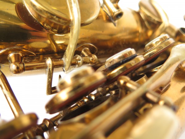 Saxophone soprano courbe Buescher True Tone verni (3)
