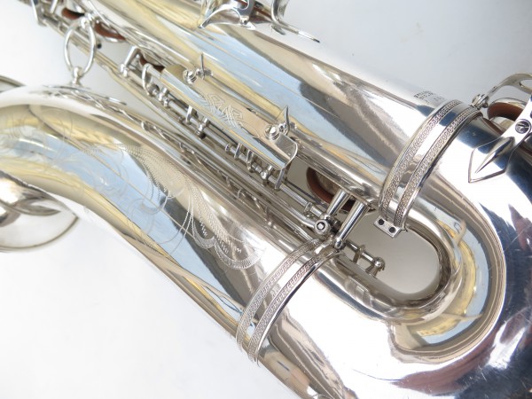 Saxophone ténor Selmer Super Balanced Action argenté gravé (10)