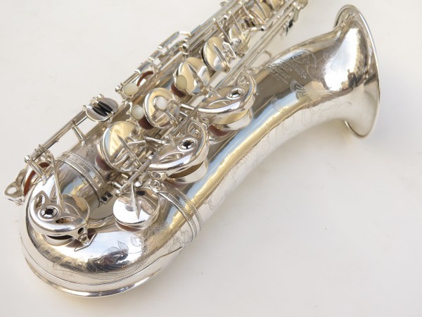 Saxophone ténor Selmer Super Balanced Action argenté gravé (14)