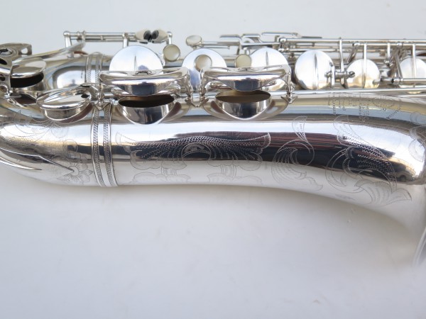 Saxophone ténor Selmer Super Balanced Action argenté gravé (7)