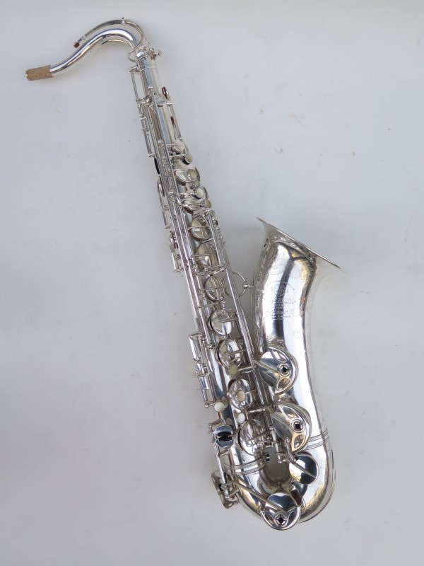 Saxophone ténor Selmer Super Balanced Action argenté gravé (8)