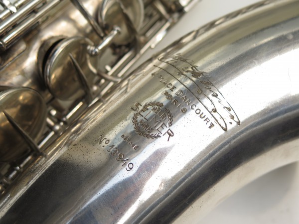 Saxophone ténor Selmer Large Bore argenté (1)