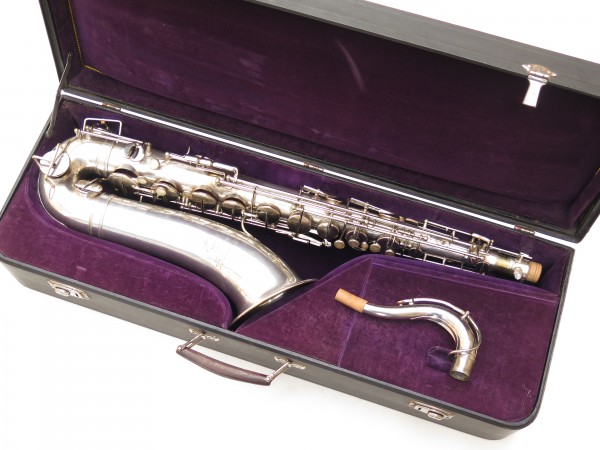 Saxophone ténor Selmer Large Bore argenté (17)
