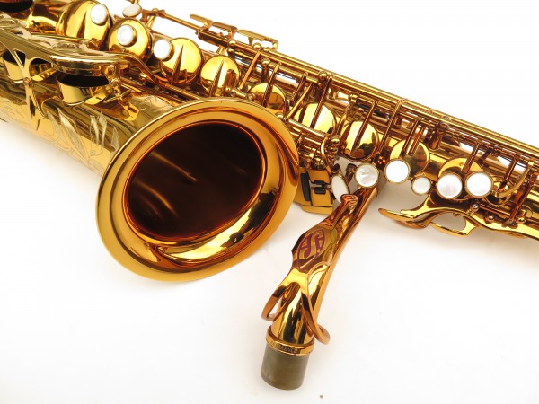 Saxophone alto Selmer Reference 54 verni gravé limited edition flamingo africa sans fa# (1)