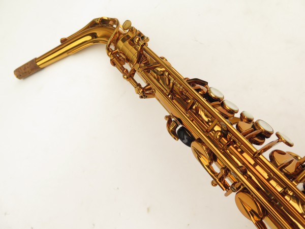 Saxophone alto Selmer Reference 54 verni gravé limited edition flamingo africa sans fa# (15)