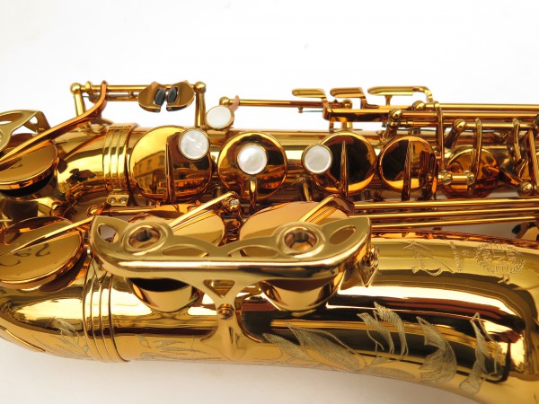 Saxophone alto Selmer Reference 54 verni gravé limited edition flamingo africa sans fa# (2)