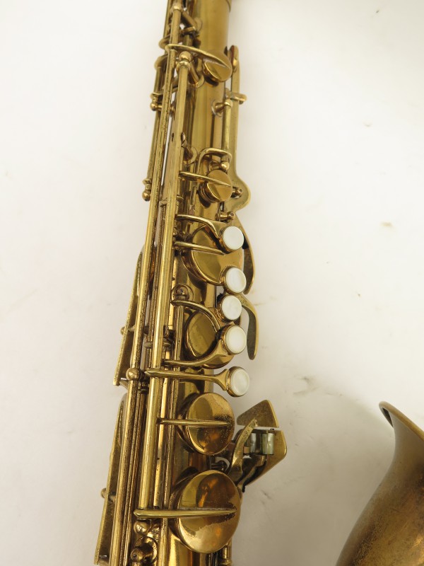 Saxophone ténor Conn transitionnel 10M verni gravé ladyface (13)