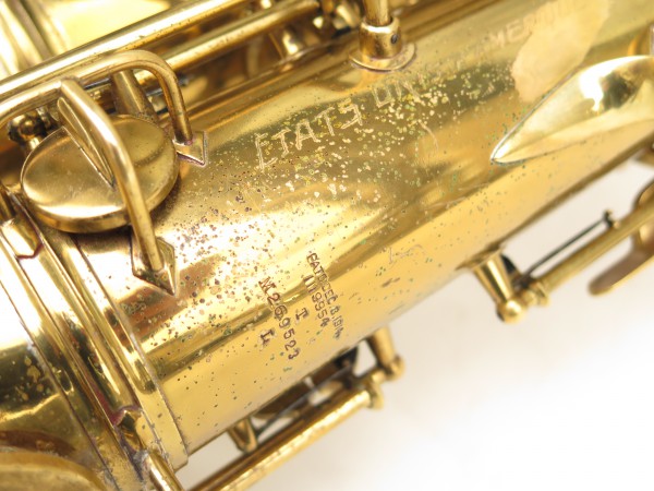 Saxophone ténor Conn transitionnel 10M verni gravé ladyface (19)