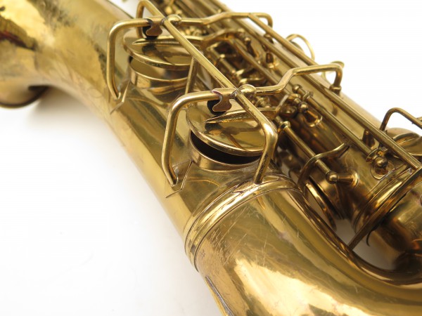 Saxophone ténor Conn transitionnel 10M verni gravé ladyface (9)