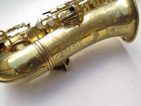 Saxophone alto Conn Chu Berry plaqué or ladyface (2)