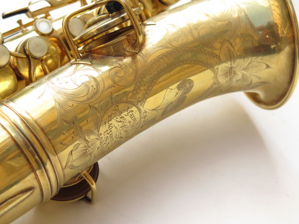 Saxophone alto Conn Chu Berry plaqué or ladyface (22)