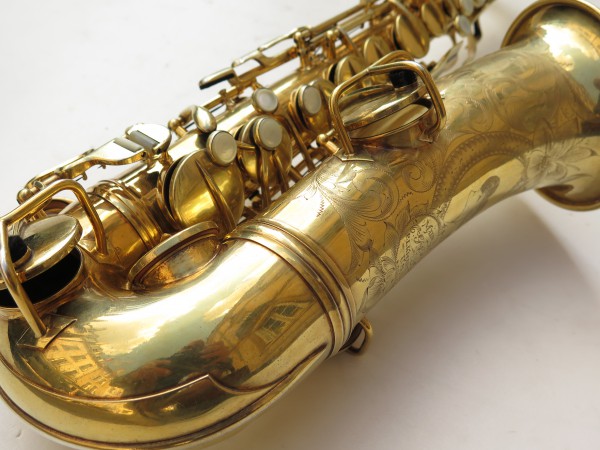 Saxophone alto Conn Chu Berry plaqué or ladyface (23)